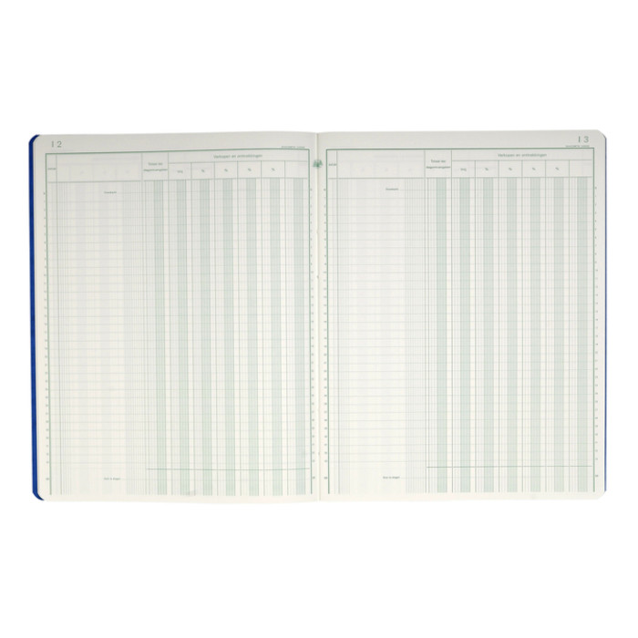 Register Piqure dagontvangsten 320x250mm 80vel assorti