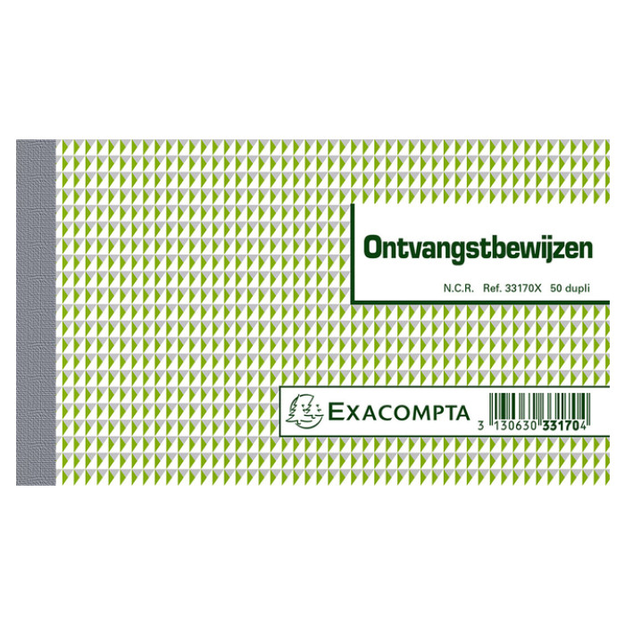 Kasboek Exacompta Manifold ontvangstbewijs dupli 50vel NL