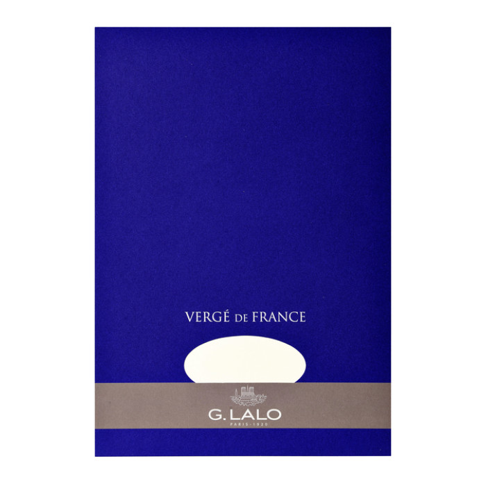 Schrijfblok Lalo A4 blanco 100 pagina's 100gr gevergeerd wit