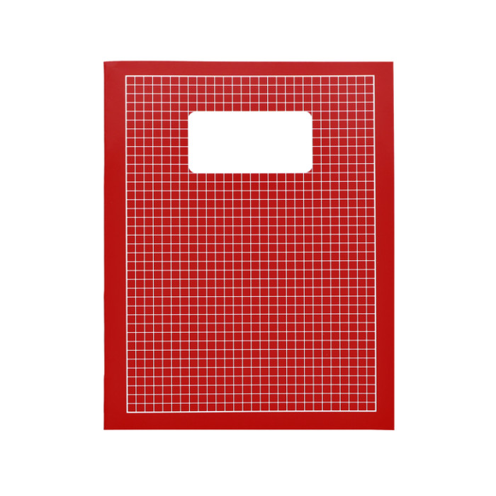 Schrift Qbasic 210x165mm ruit 5mm 80blz 70gr assorti