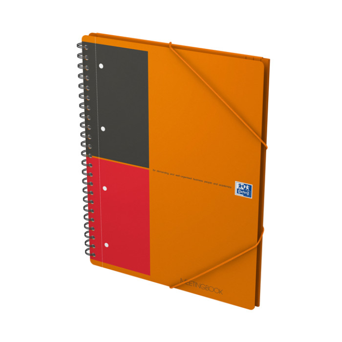 Spiraalblok Oxford International Meetingbook A4+ lijn