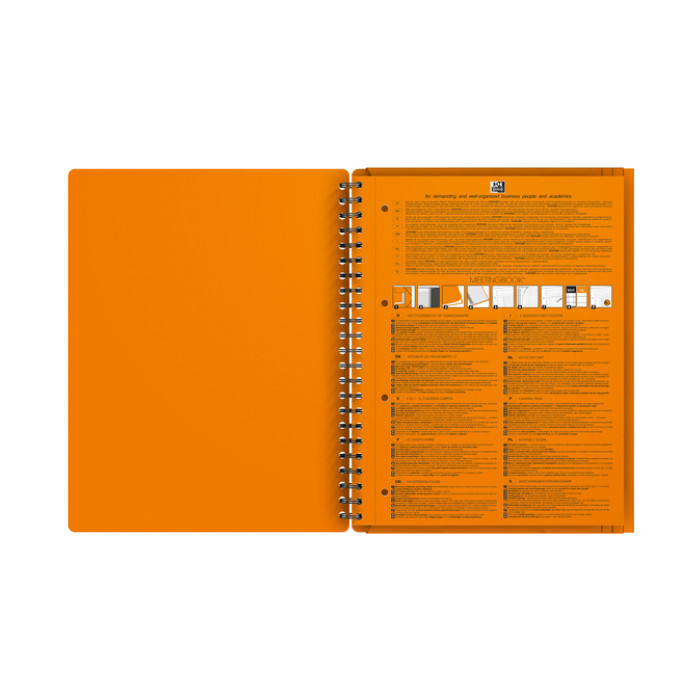Spiraalblok Oxford International Meetingbook A4+ lijn