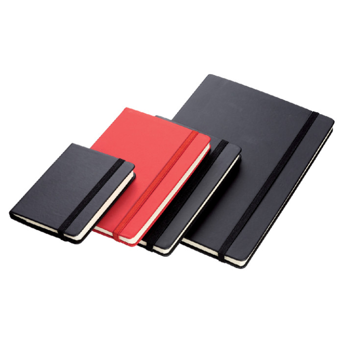Notitieboek Quantore A4 lijn192 blz 80gr zwart