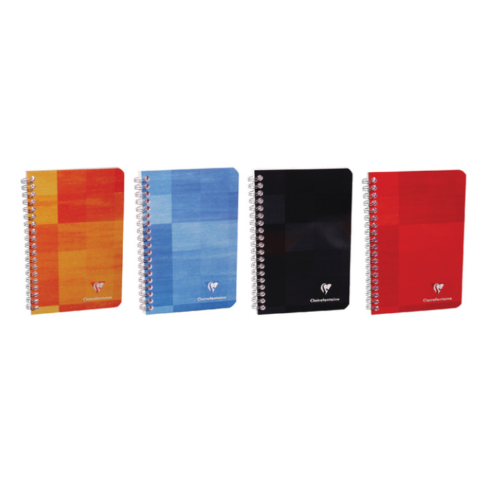 Notitieboek Clairefontaine 165x210mm spiraal lijn
