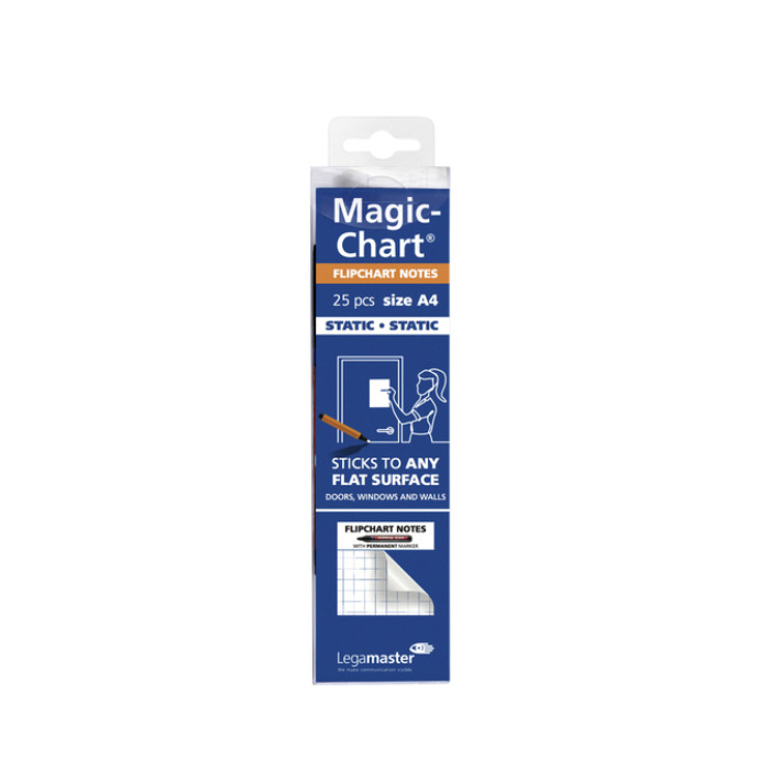 Magic-chart notes Legamaster flipchart 20x30cm 25 vel wit