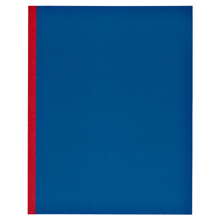 Kasboek 165x210mm 160blz 1 kolom rode rug assorti