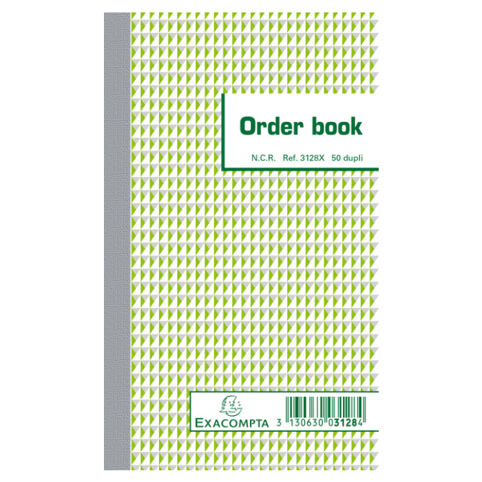 Orderboek Exacompta 175x105mm 50x2vel