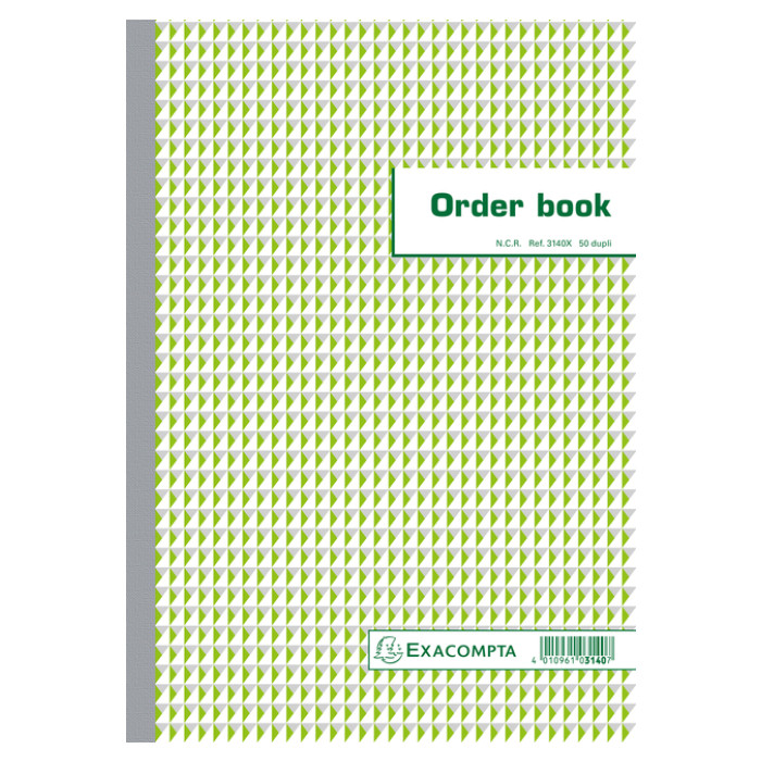 Orderboek Exacompta 297x210mm 50x2vel