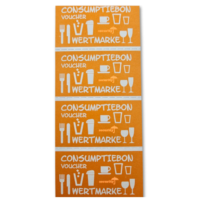 Consumptiebon Combicraft UV beveiliging 500 stuks oranje