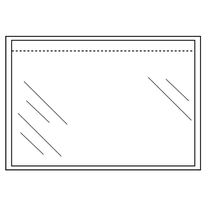 Paklijstenvelop Quantore zelfklevend onbedrukt 225x165mm 1000 stuks