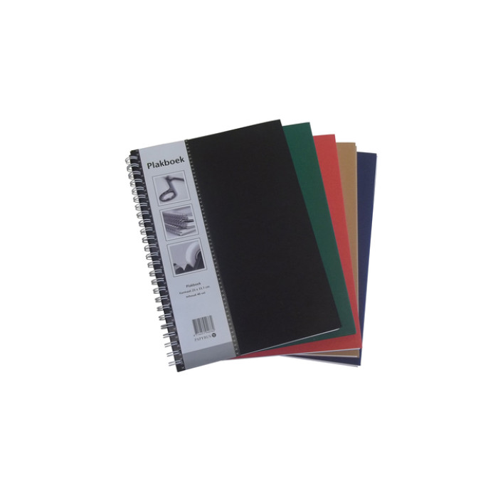 Plakboek Papyrus 330x230mm 40 vel assorti
