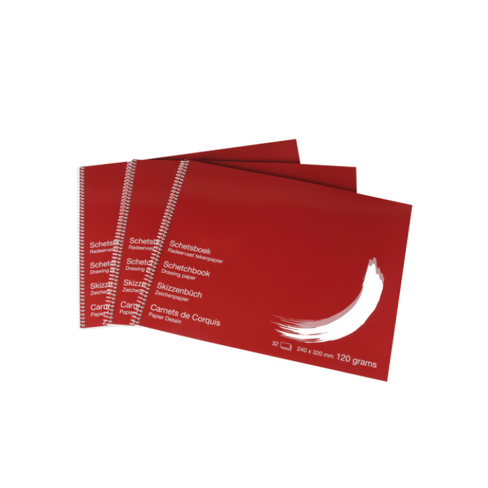 Schetsboek Papyrus 240x320mm 120gr 32 vel