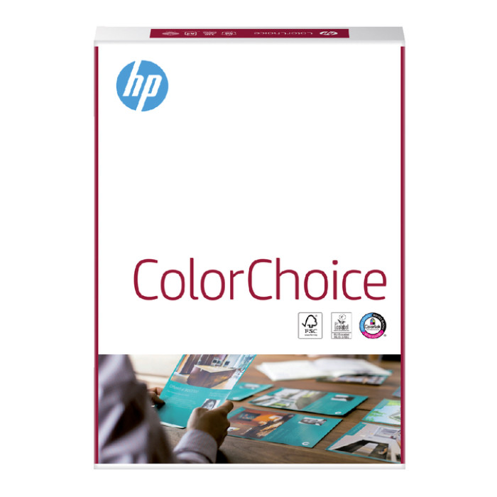 Kleurenlaserpapier HP Color Choice A4 90gr wit 500vel