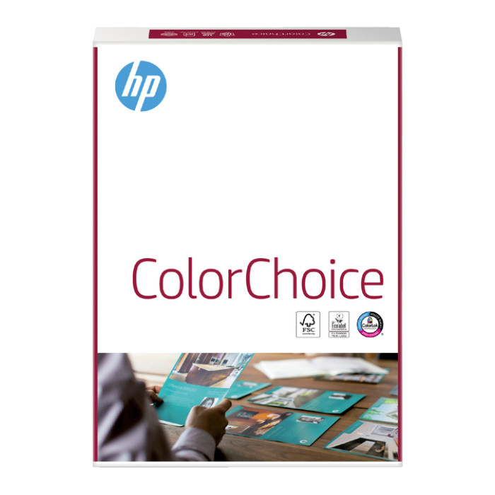 Kleurenlaserpapier HP Color Choice A4 120gr wit 250vel