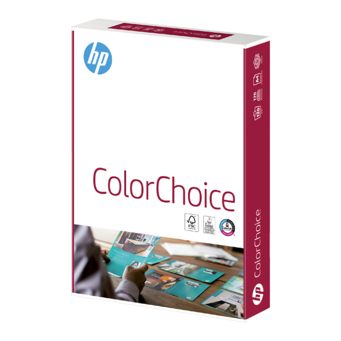 Kleurenlaserpapier HP Color Choice A4 120gr wit 250vel