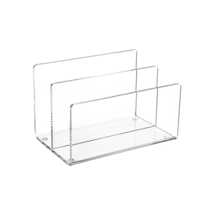 Envelopstandaard MAUL 2vaks 150x100x100mm acryl