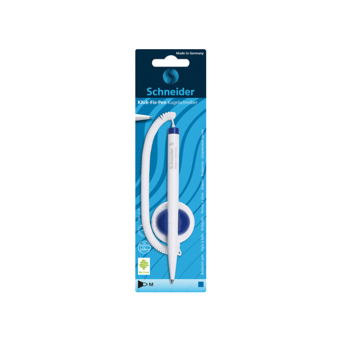 Baliebalpen Schneider klick-fix medium blauw blister à 1 stuk