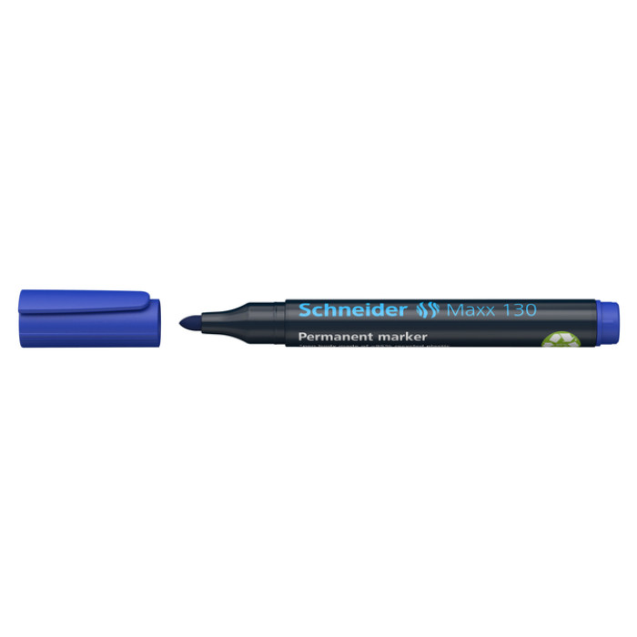 Viltstift Schneider Maxx 130 rond 1-3mm blauw