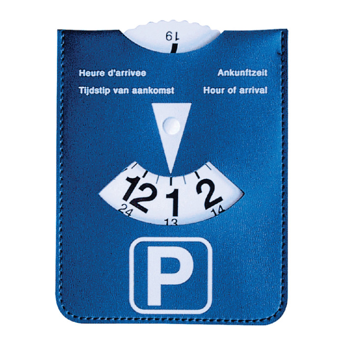 Parkeerschijf blauw