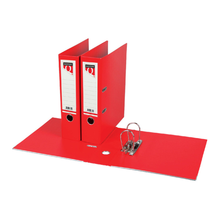 Ordner Quantore A4 80mm PP rood