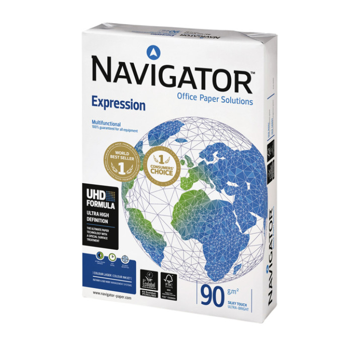 Kopieerpapier Navigator Expression A3 90gr wit 500 vel