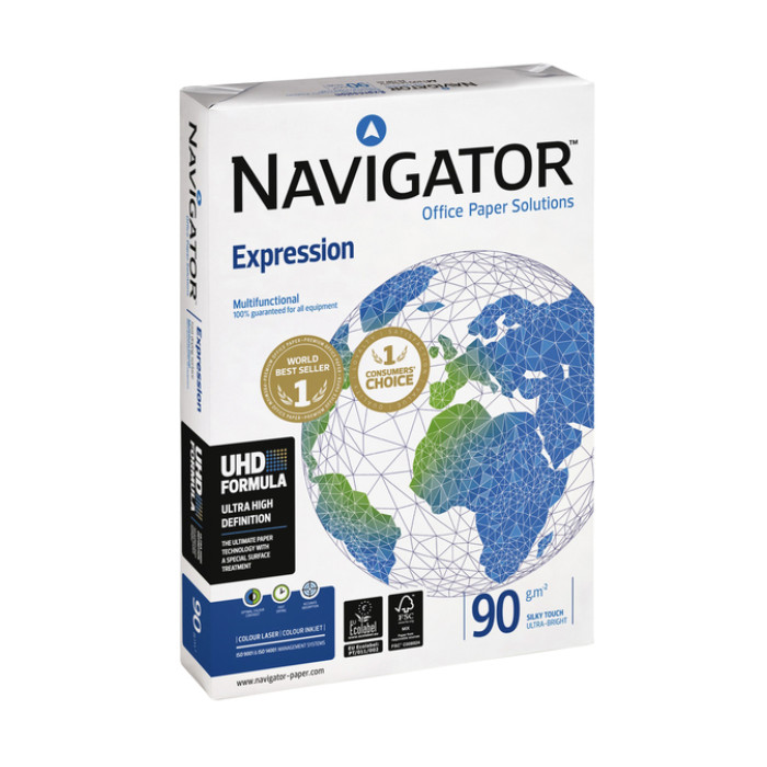 Kopieerpapier Navigator Expression A3 90gr wit 500 vel