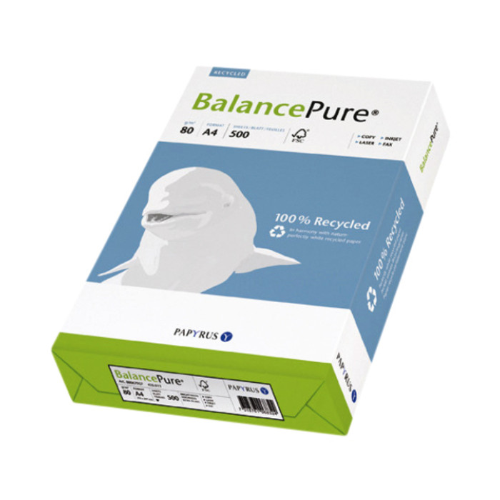 Kopieerpapier Balance Pure A4 80gr wit 500 vel