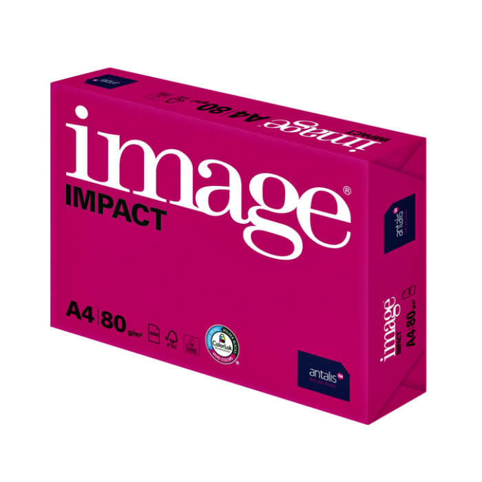 Kopieerpapier Image Impact A4 80gr wit 500 vel