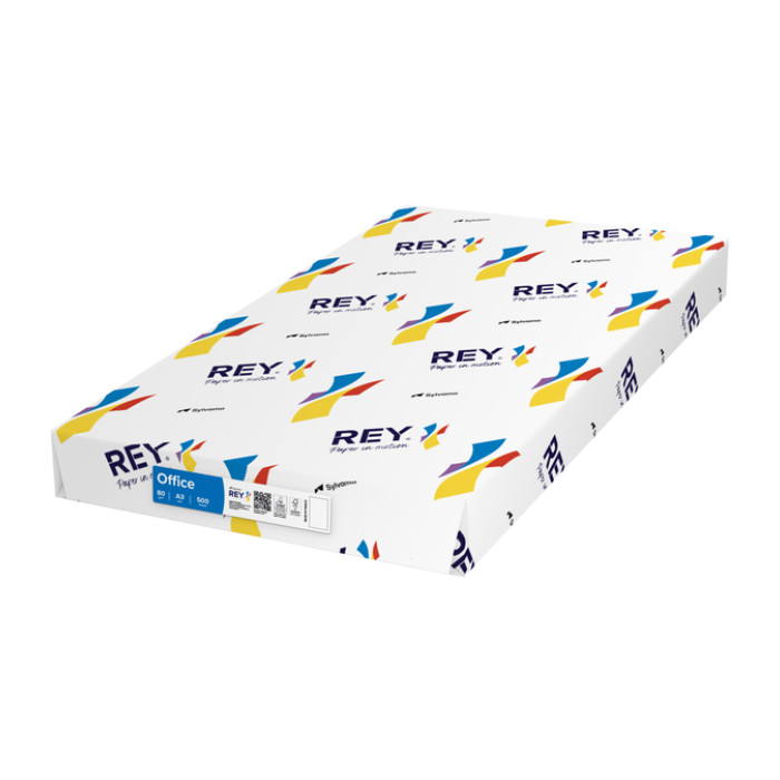 Kopieerpapier Rey Office A3 80gr wit 500 vel