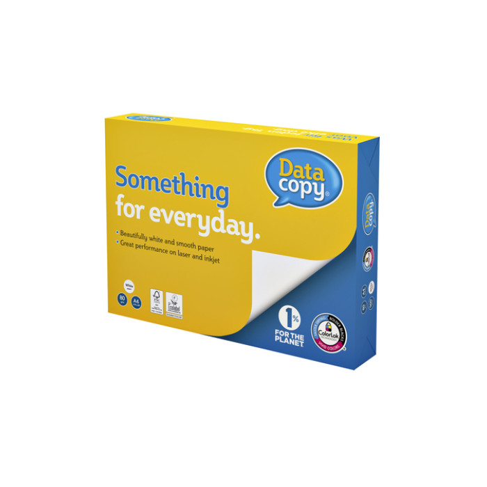 Kopieerpapier Datacopy A4 80gr wit 500 vel