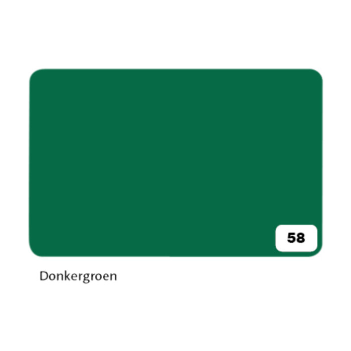 Fotokarton Folia 2-zijdig 50x70cm 300gr nr58 donkergroen