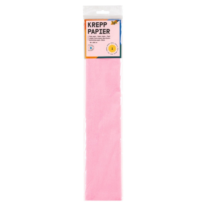 Crêpepapier Folia 250x50cm nr119 roze