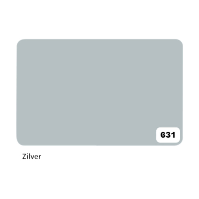 Etalagekarton Folia 1-zijdig 48x68cm 380gr nr631 zilver