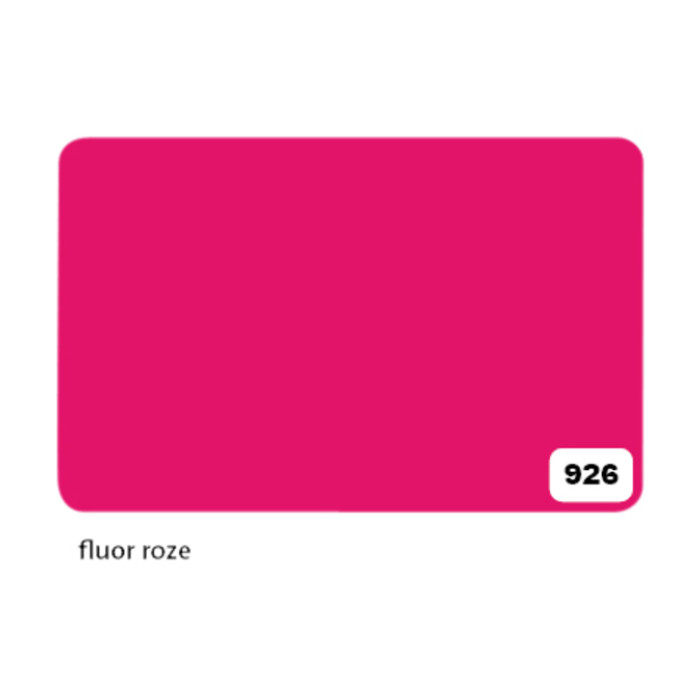 Etalagekarton Folia 1-zijdig 48x68cm 380gr nr926 fluor roze