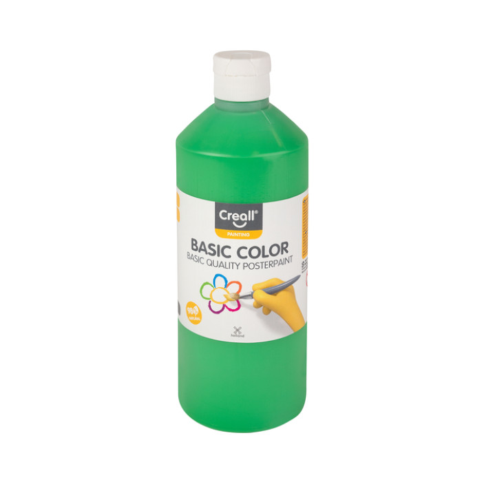 Plakkaatverf Creall Basic middengroen 500ml