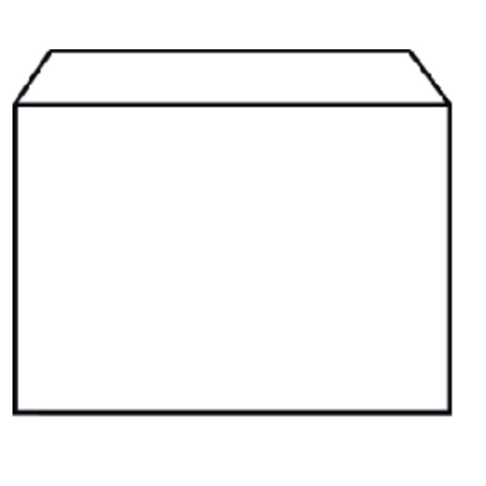 Envelop Quantore bank C6 114x162mm zelfklevend wit 50 stuks