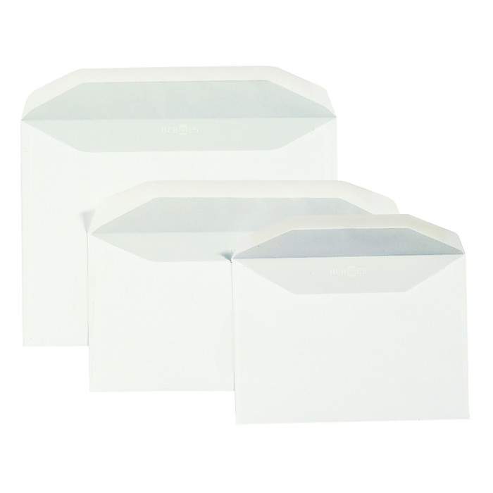 Envelop Quantore bank EA5/6 110x220mm zelfklevend wit 25 stuks