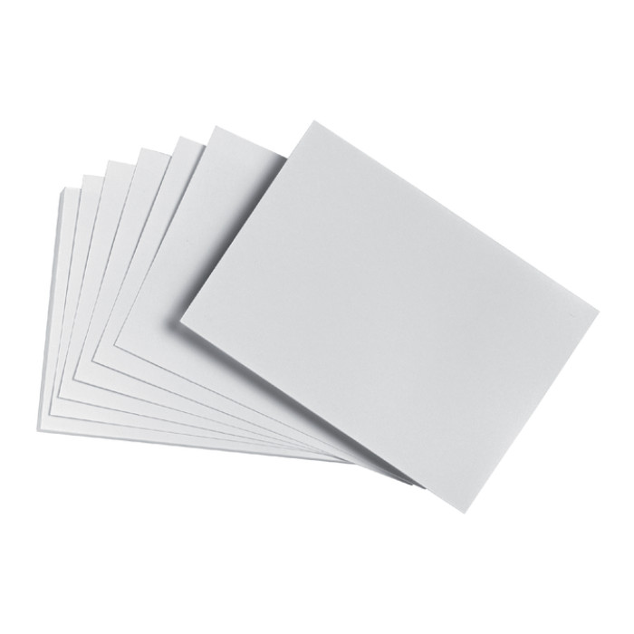 Correspondentiekaart Djois Atlanta A6 105x148mm 200gr wit 50 stuks