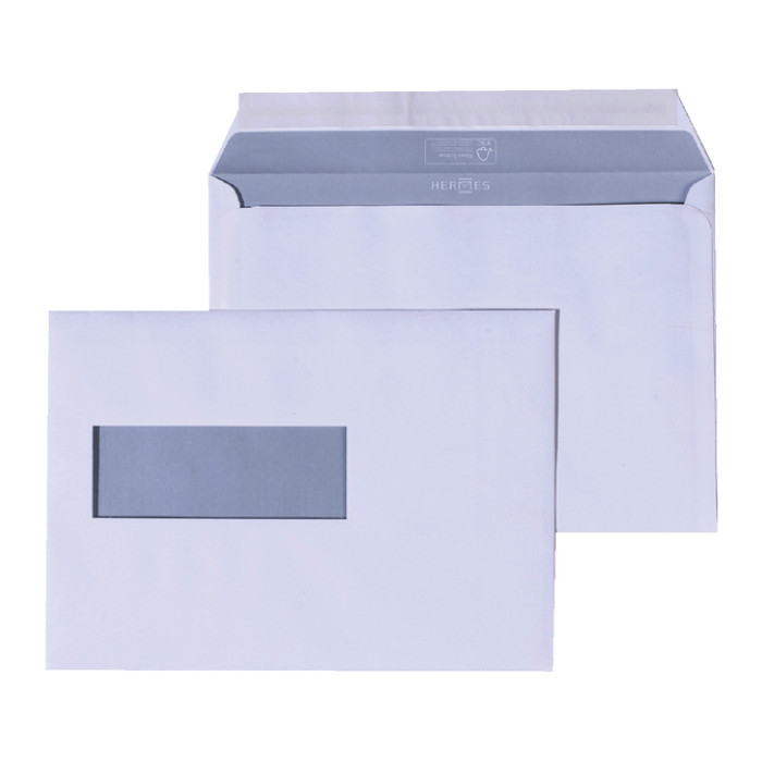 Envelop Quantore 156x220mm venster 4x11cm links zelfklevend 500 stuks