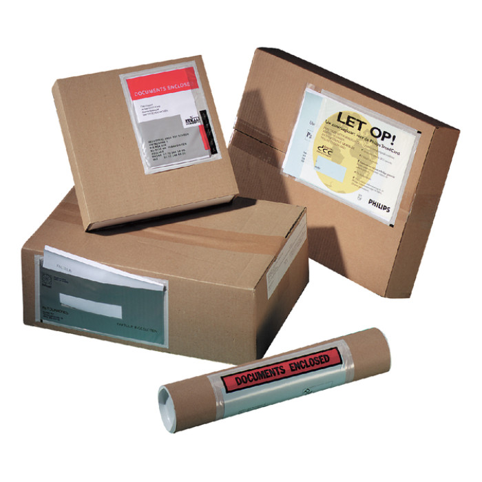 Paklijstenvelop IEZZY zelfklevend onbedrukt 225x122mm 250 stuks