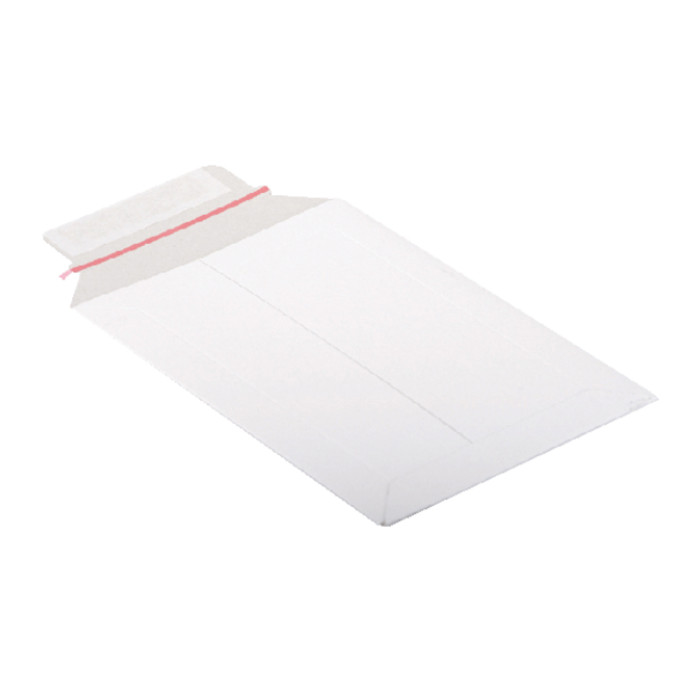 Envelop CleverPack karton B4 250x353mm wit pak à 5 stuks
