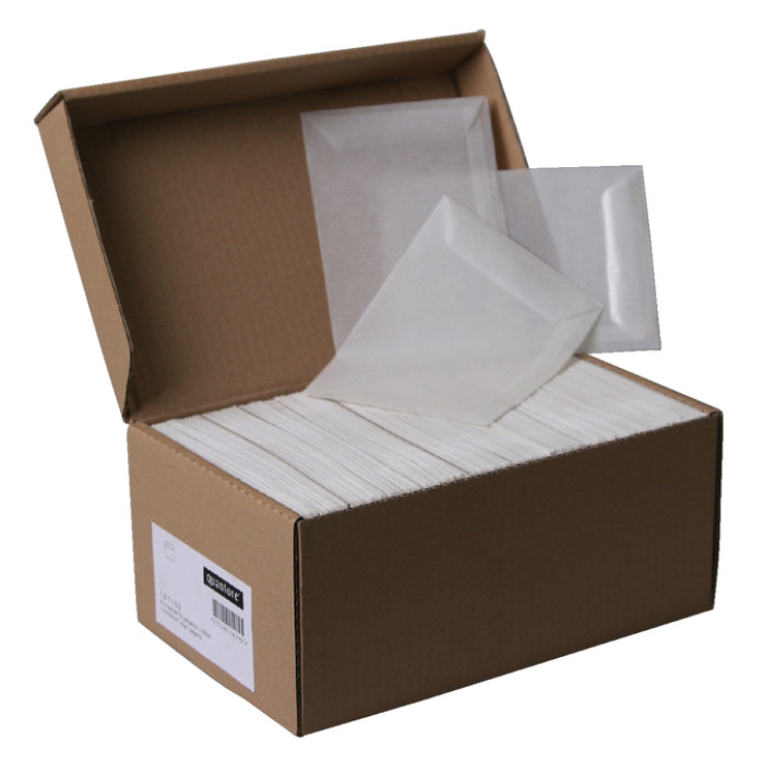 Envelop Quantore loonzak 95x145 50gr pergamijn 1000 stuks
