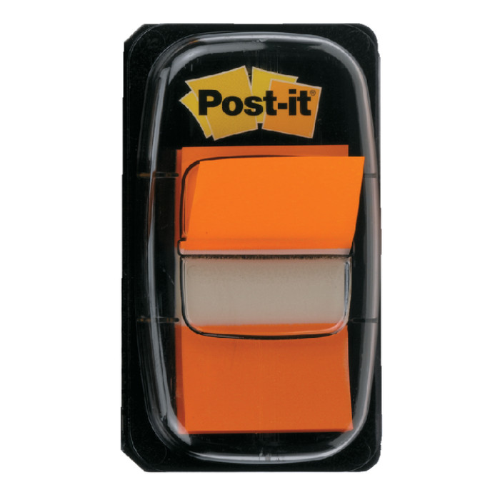 Indextabs Post-it 680 25.4x43.2mm oranje 50 tabs