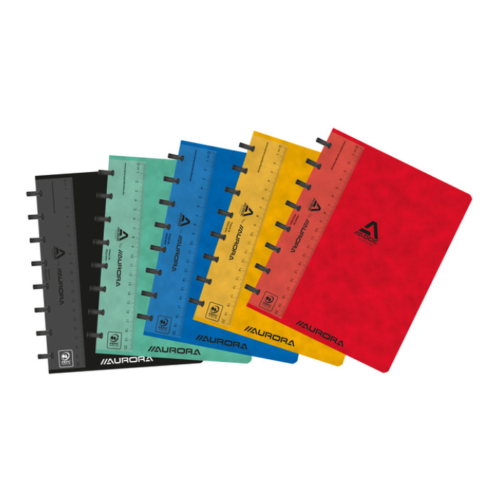 Schrift Adoc Classic A5 lijn 144 pagina's 90gr assorti