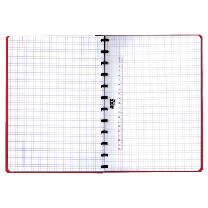 Schrift Adoc Classic A4 ruit 5x5mm 144 pagina's 90gr assorti