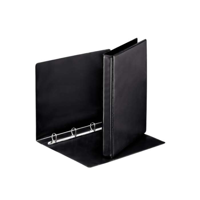 Presentatieringband Esselte Essentials panorama A4 4-rings D-mechaniek 30mm zwart
