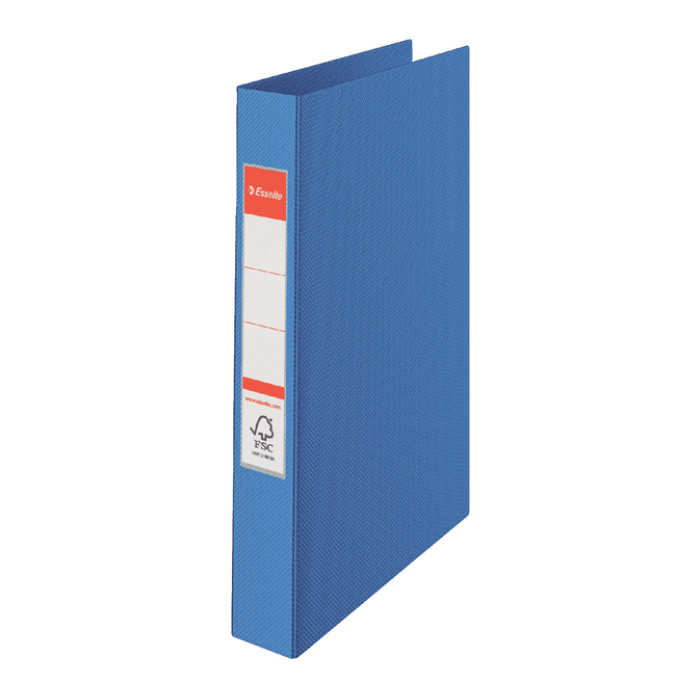 Ringband Esselte A4 23-rings O-mech 19mm PP blauw
