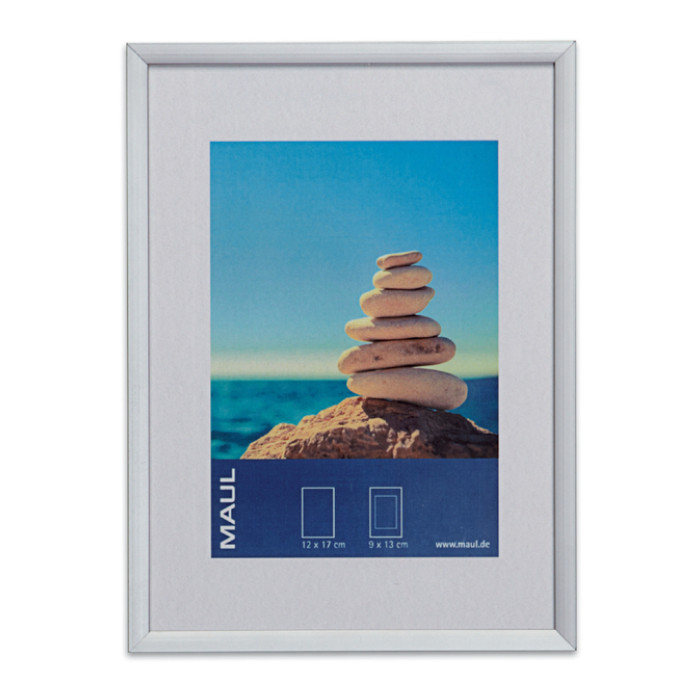 Fotolijst MAUL design 13x18cm aluminium frame zilver