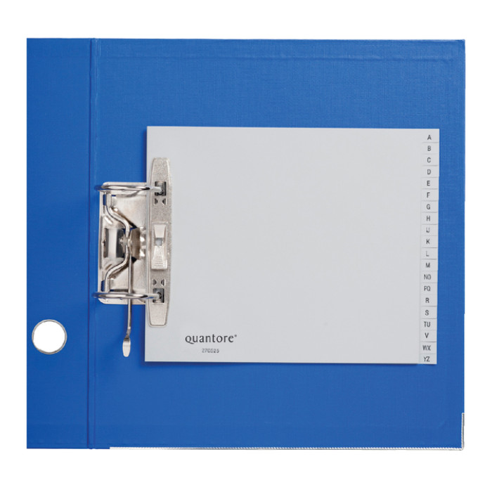 Ordner alfabet Quantore 2-gaats 18x23 PP grijs