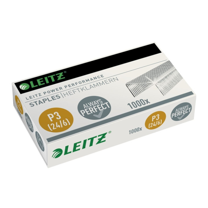 Nieten Leitz 24/6 verzinkt 1000 stuks